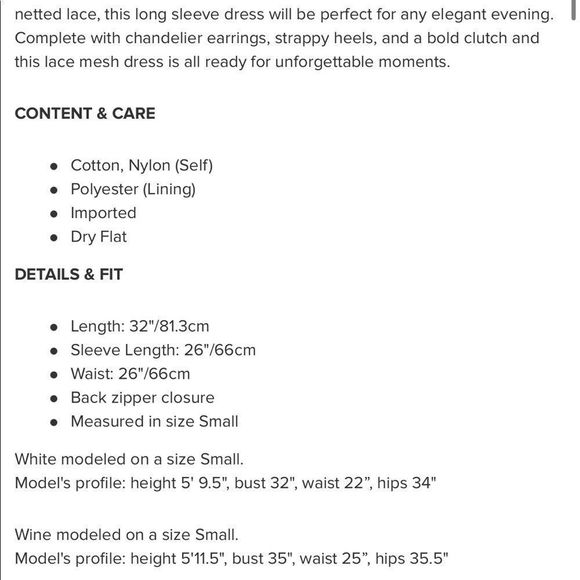 Tobi Raven Lace Bodycon Mini Dress Wine Red | Size Small - Picture 7 of 7